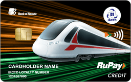 IRCTC BOBCARD RuPay Credit Card