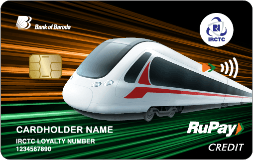 IRCTC BOBCARD RuPay Credit Card