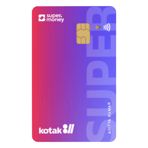Kotak811 Super Money Credit Card