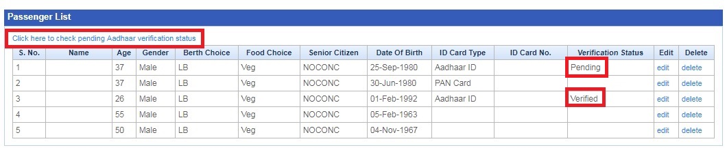How to Add Aadhaar Number in IRCTC Step 6 How to Add Aadhaar Number in IRCTC Step 6