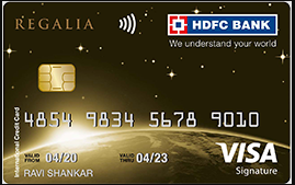 Image of HDFC Regalia Credit Card